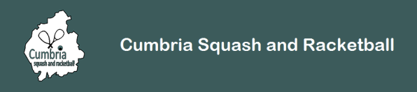 Cumbria Squash website header image